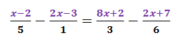 Ejemplo6 cómo resolver ecuaciones con fracciones