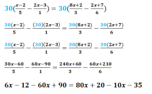 Ejemplo7 cómo resolver ecuaciones con fracciones