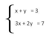 sistema de dos ecuaciones