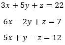 Métodos para resolver sistemas de ecuaciones 1