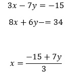 Métodos para resolver sistemas de ecuaciones 4