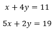 Métodos para resolver sistemas de ecuaciones 7