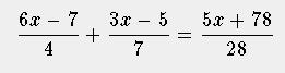 ecuacion lineal compleja