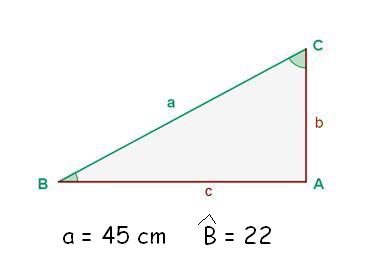 Resultado de imagen de resolver un triangulo