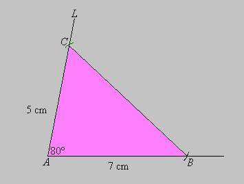 Construcción triángulos | Matemáticas modernas