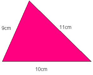 perimetro triangulo