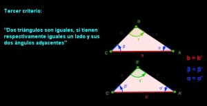 tercer criterio igualdad de triangulos